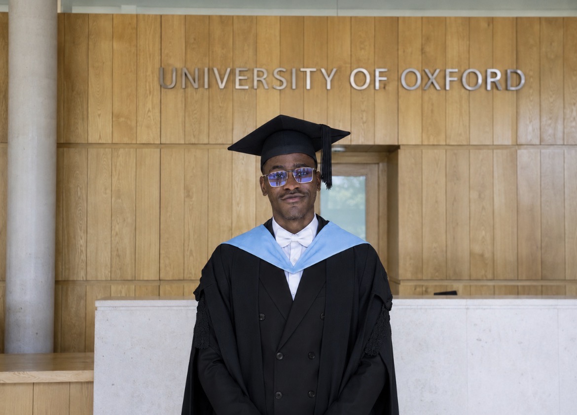 Oxford University Graduation - Charles Mfouapon